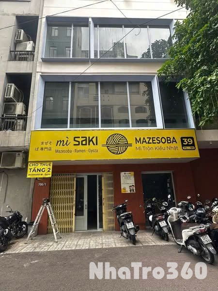 CHO THUÊ TẦNG 2 – HẺM LỚN NHƯ MẶT TIỀN – KHU SƯ VẠN HẠNH, Q10