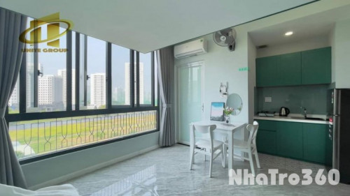 SIÊU PHẨM MỚI 100% – 1PN FULL NỘI THẤT, BAN CÔNG RỘNG – MÁY GIẶT RIÊNG – KDC HIM LAM, QUẬN 7