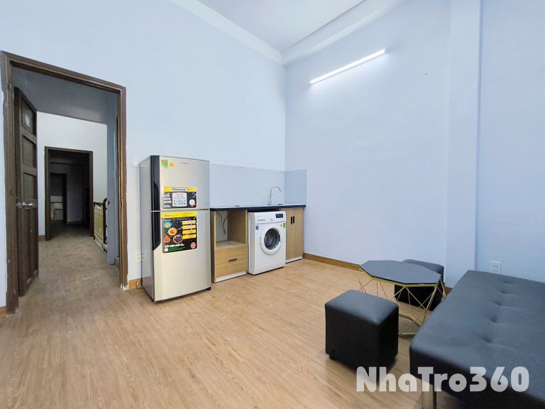 Cho thuê căn hộ 1 Phòng ngủ Ban công MỚI KENG Q8 gần cầu chữ Y, cầu Nguyễn Văn Cừ, Parc Mall