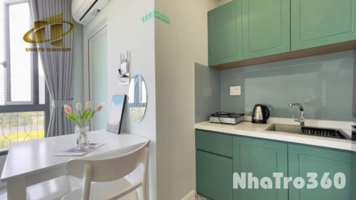 SIÊU PHẨM MỚI 100% – 1PN FULL NỘI THẤT, BAN CÔNG RỘNG – MÁY GIẶT RIÊNG – KDC HIM LAM, QUẬN 7