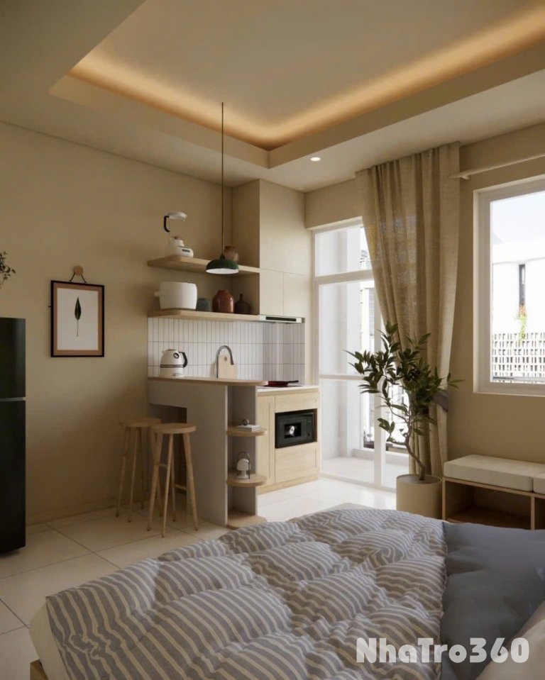 STUDIO BAN CÔNG FULL NT GẦN NGÃ TƯ BẢY HIỀN