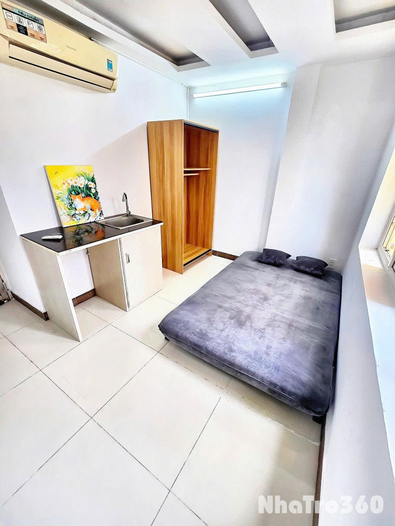 CHO THUÊ STUDIO CỬA SỔ TRỜI QUẬN 4 GIÁ RẺ SINH VIÊN