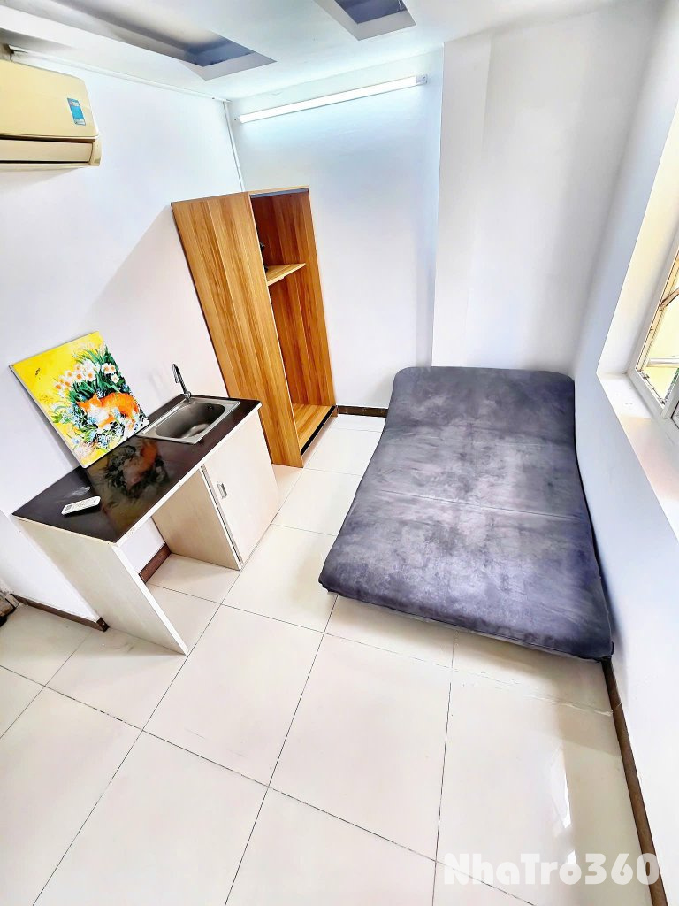 CHO THUÊ STUDIO CỬA SỔ TRỜI QUẬN 4 GIÁ RẺ SINH VIÊN
