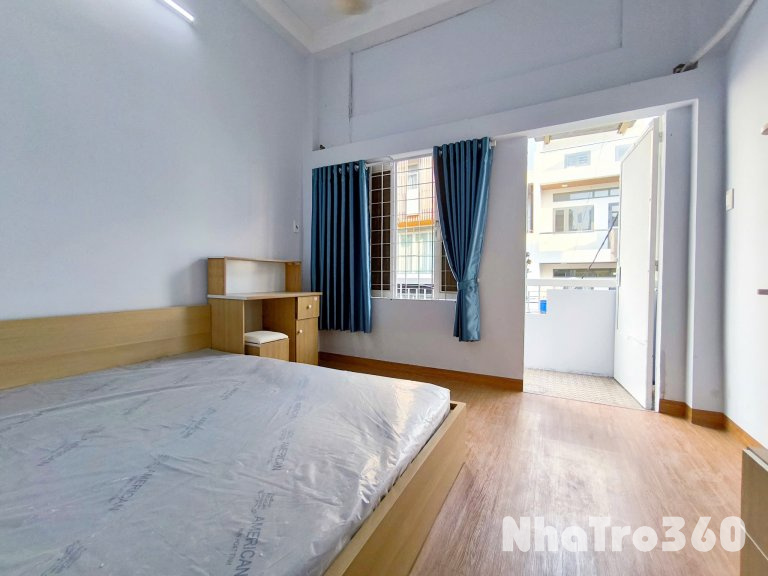 Cho thuê căn hộ 1 Phòng ngủ Ban công MỚI KENG Q8 gần cầu chữ Y, cầu Nguyễn Văn Cừ, Parc Mall