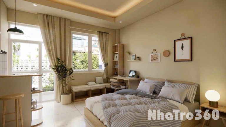 STUDIO BAN CÔNG FULL NT GẦN NGÃ TƯ BẢY HIỀN