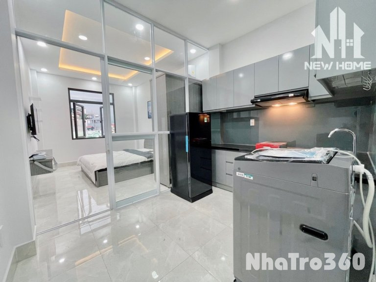 Căn Hộ 1PN Full Nội Thất Máy Giặt Riêng Sân Bay