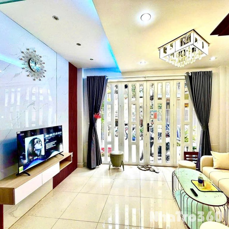 22 Triệu: thuê nguyên căn Quận 1 Nguyễn Trung Ngạn cầu Ba Son- 3 tầng 3 phòng ngủ 3wc Full nội thất