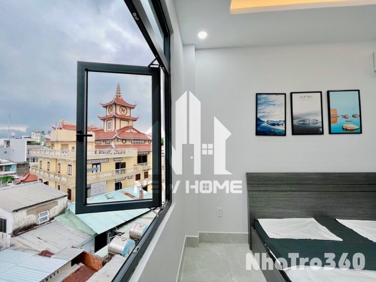 Căn Hộ 1PN Full Nội Thất Máy Giặt Riêng Sân Bay