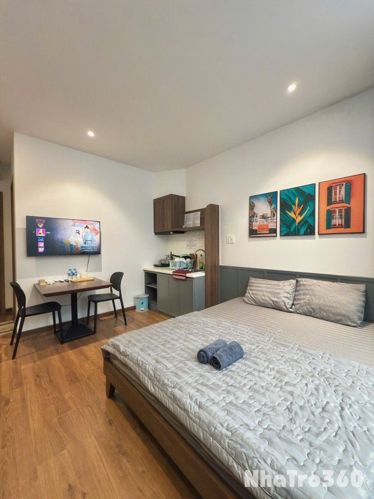 Cho Thuê Căn Hộ Studio Full NT Gần SB Tân Sơn Nhất