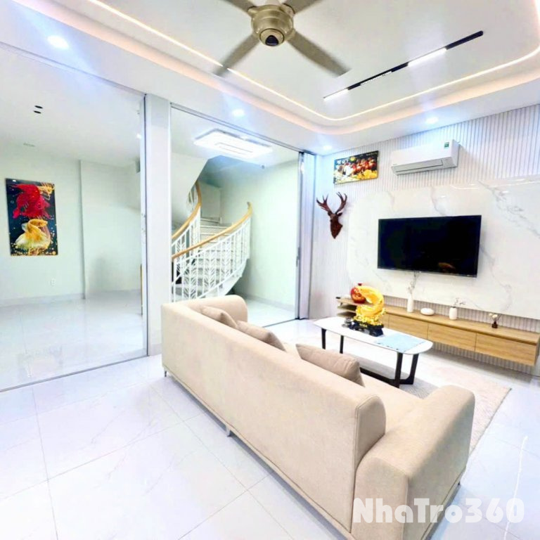 35 Triệu: nguyên căn MẶT TIỀN Phan Đăng Lưu- Ngang 6m cao 4 Tầng 4 Phòng FULL nội thất. 0933910039