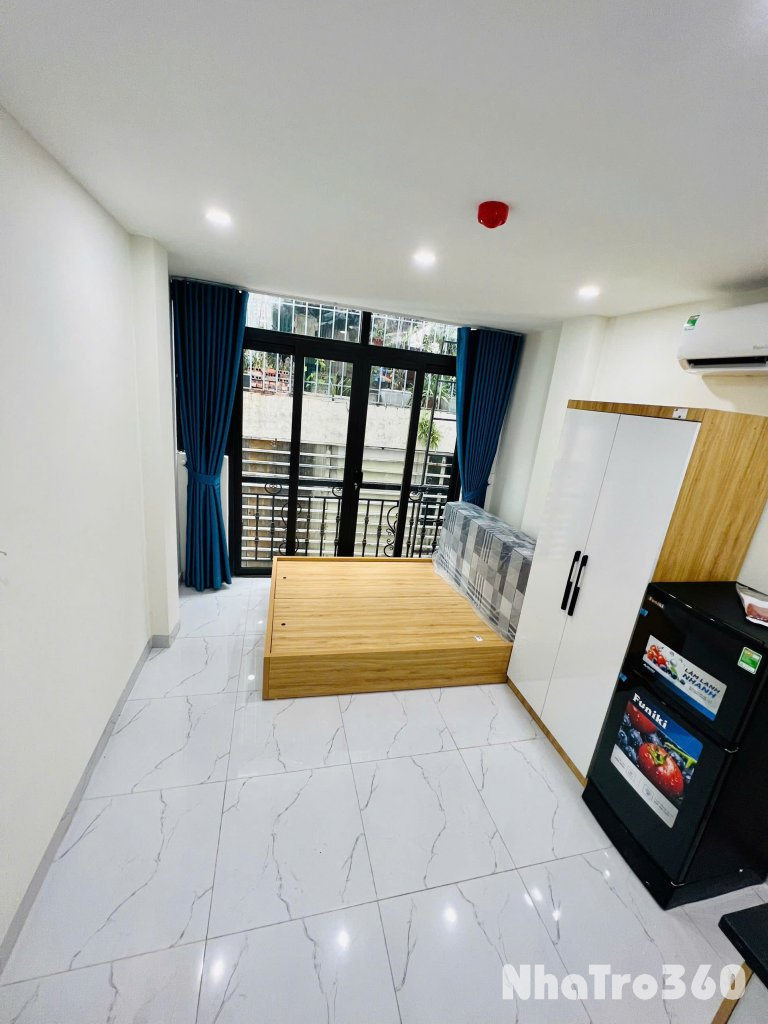 (Cực hiếm) Căn hộ Studio 20m2 mới khai trương ngõ 111 phố Quan Hoa - Cầu Giấy - Cách mặt phố 30m