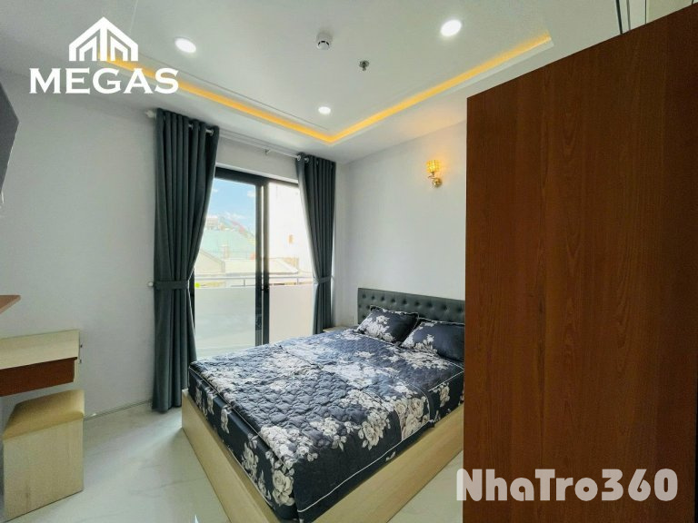 💥Căn hộ 1 phòng ngủ có máy lạnh, ban công rộng rãi, p.4(p. Tân Sơn Nhất), Q. Tân Bình.💥