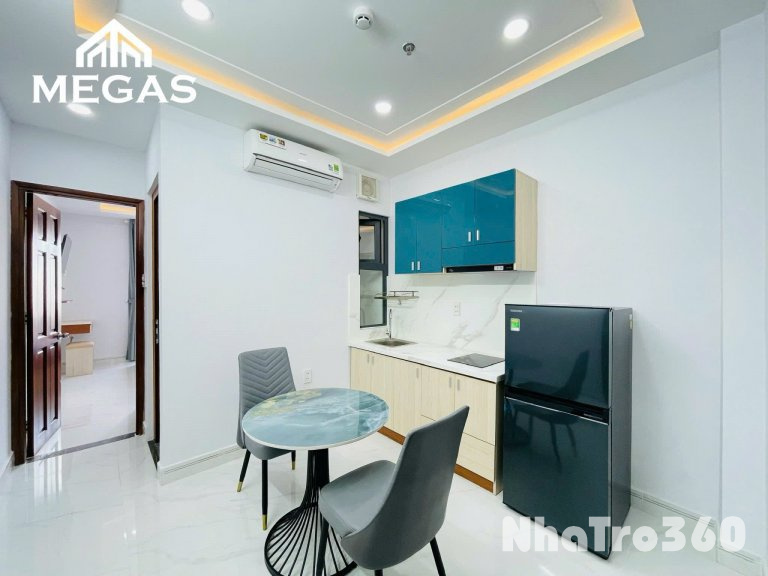 💥Căn hộ 1 phòng ngủ có máy lạnh, ban công rộng rãi, p.4(p. Tân Sơn Nhất), Q. Tân Bình.💥