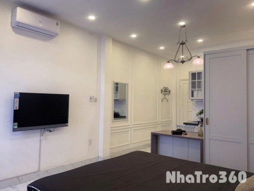 😍Căn Studio Q4 ban công thoáng full nội thất