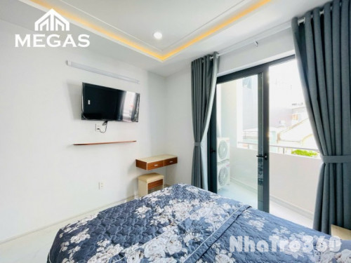 💥Căn hộ 1 phòng ngủ có máy lạnh, ban công rộng rãi, p.4(p. Tân Sơn Nhất), Q. Tân Bình.💥