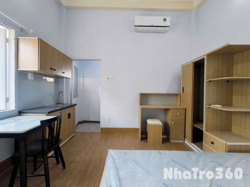 Cho thuê căn hộ Studio Cửa sổ thoáng Q8 gần cầu chữ Y, chợ Rạch Ông, Parc Mall