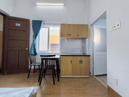 Cho thuê căn hộ Studio Cửa sổ thoáng Q8 gần cầu chữ Y, chợ Rạch Ông, Parc Mall