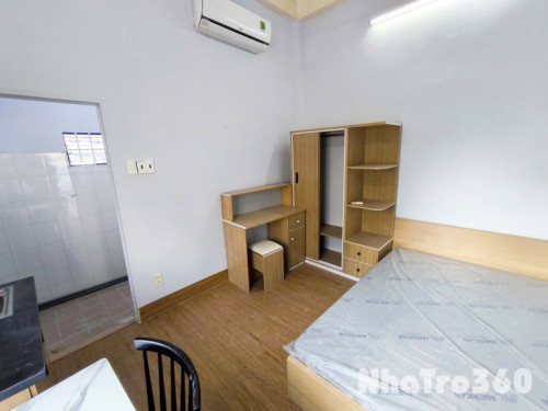 Cho thuê căn hộ Studio Cửa sổ thoáng Q8 gần cầu chữ Y, chợ Rạch Ông, Parc Mall