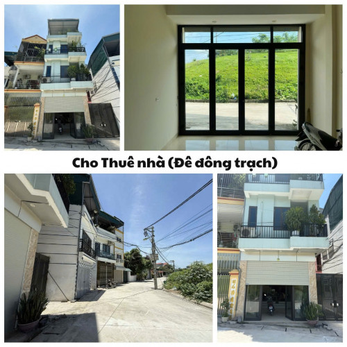 CHO THUÊ NHÀ NGUYÊN CĂN 4 TẦNG – ĐÊ ĐÔNG TRẠCH, NGŨ HIỆP, THANH TRÌ – Ô TÔ NGỦ TRONG NHÀ