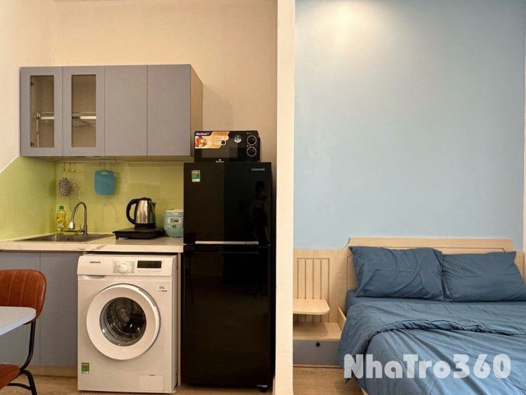 Studio full nội thất ở tô hiến thành q10