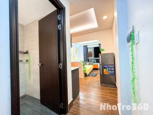 😍Cho thuê căn Studio Quận 10 cửa sổ tách bếp