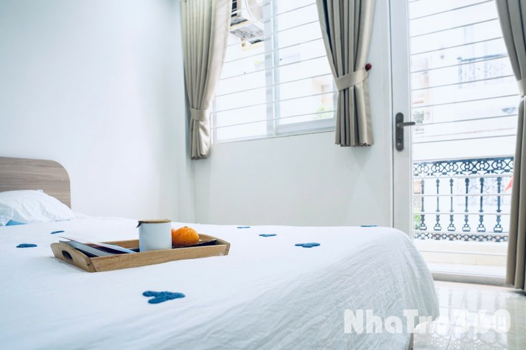 🏡 Cho thuê căn hộ ban công, Q1, đường Thạch Thị Thanh, gần ĐH Y Dược, Chợ Tân Định, Công Viên Lê Văn Tám