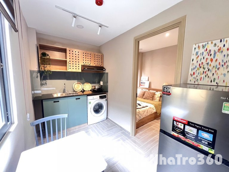 1PN/STUDIO mới xây, cửa sổ, Nguyễn Trãi, Bùi Viện