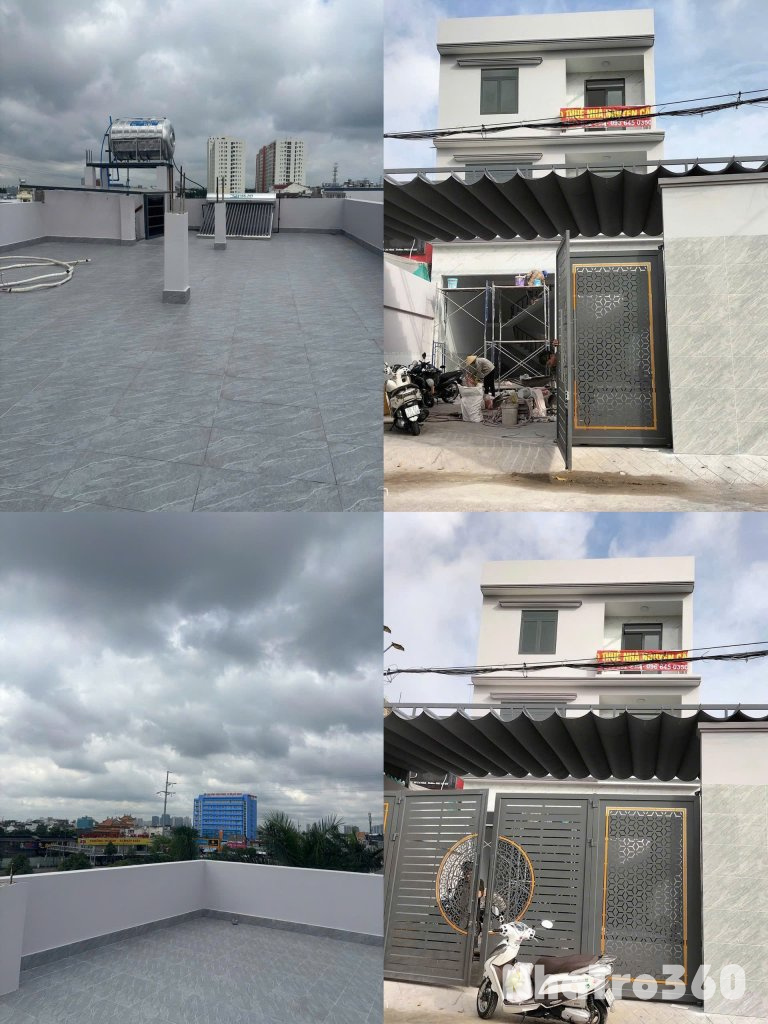 CHO THUÊ NHÀ ĐẸP NGUYÊN CĂN MỚI XÂY- SÀN XD 450M2 - KẾ ĐƯỜNG PHẠM VĂN ĐỒNG - THỦ ĐỨC