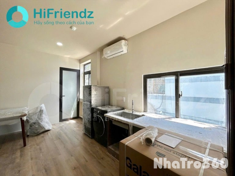 Cho thuê căn hộ Quận 1 khu Tân Định gần công viên Lê Văn Tám dạng 1 phòng ngủ 50m2