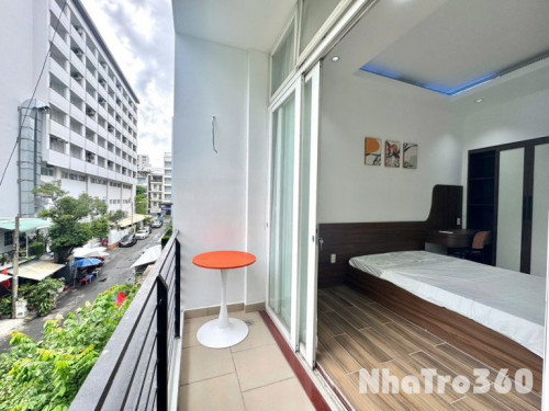 Căn Hộ Dịch Vụ Full Nội Thất Có Ban Công, Máy Giat