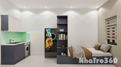 CĂN HỘ CỬA SỔ FULL NỘI THẤT QUẬN 10 GẦN LOTTE MART