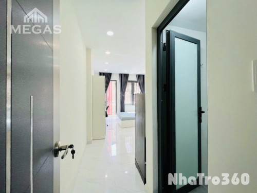Cho thuê căn hộ Studio Ban công, Máy giặt riêng Q1 gần chợ Bến Thành, Ngã Sáu Phù Đổng, Metro số 1