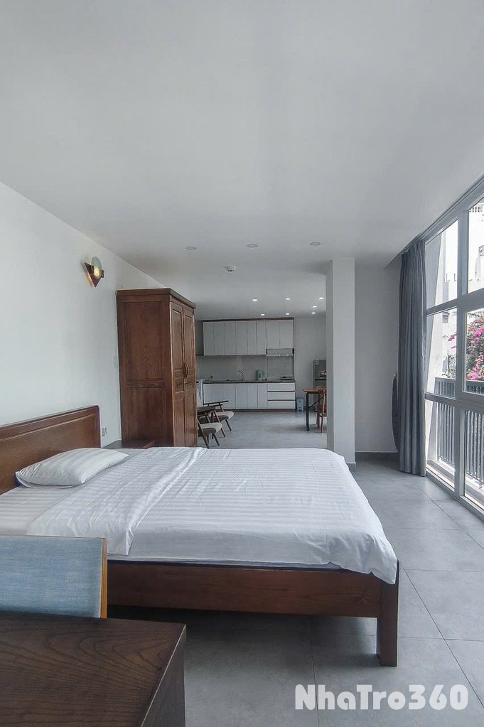 Studio Diện Tích Rộng Máy Giặt Riêng Ban Công TB