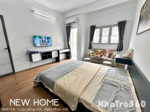 Cho thuê căn hộ Studio 1PN Ban công, Máy giặt riêng Q1 gần nhà thờ Tân Định, chợ Tân Định, công viên Lê Văn Tám