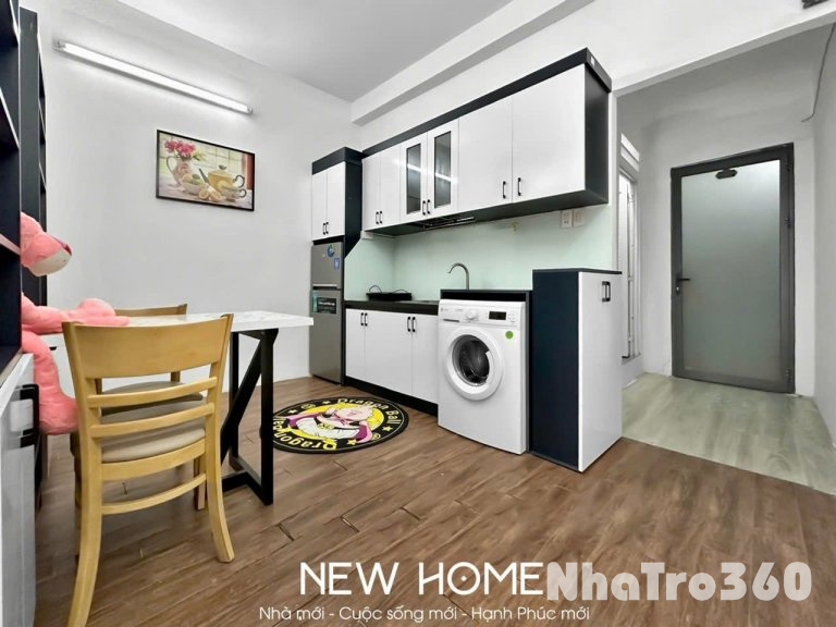 Cho thuê căn hộ Studio 1PN Ban công, Máy giặt riêng Q1 gần nhà thờ Tân Định, chợ Tân Định, công viên Lê Văn Tám