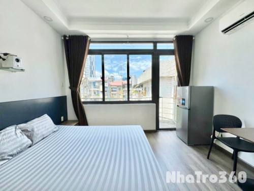 🔥 CHO THUÊ CĂN STUDIO Q1 MÁY GIẶT RIÊNG BAN CÔNG