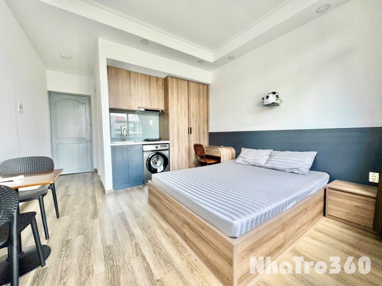 🔥 CHO THUÊ CĂN STUDIO Q1 MÁY GIẶT RIÊNG BAN CÔNG