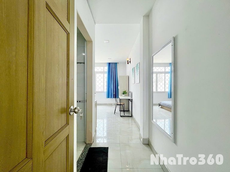 Cho thuê căn hộ Studio Cửa sổ Q4 gần chợ 200, ĐH Luật, ĐH Nguyễn Tất Thành, nhà thờ Xóm Chiếu