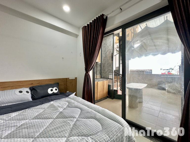 CĂN HỘ 1 PN BAN CÔNG FULL NỘI THẤT QUẬN 10 GẦN CẦU VƯỢT 3 THÁNG 2