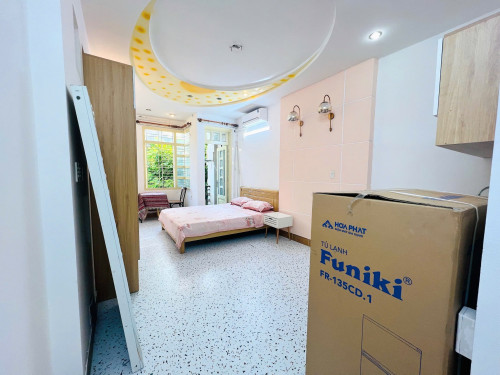 Cho thuê căn hộ Studio Ban Công MỚI Q8 gần cầu chữ Y, chợ Rạch Ông, Parc Mall