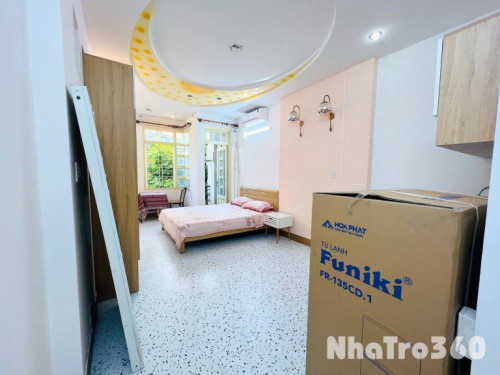 Cho thuê căn hộ Studio Ban Công MỚI Q8 gần cầu chữ Y, chợ Rạch Ông, Parc Mall