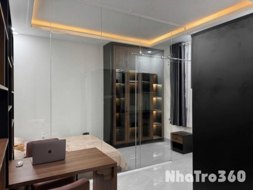 🌉Căn hộ 1 phòng ngủ có máy lạnh, cửa sổ lớn, p.2(p. Tân Sơn Hoà ), Q. Tân Bình.🌉