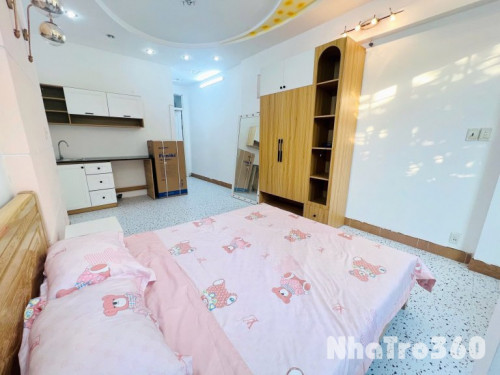 Cho thuê căn hộ Studio Ban Công MỚI Q8 gần cầu chữ Y, chợ Rạch Ông, Parc Mall
