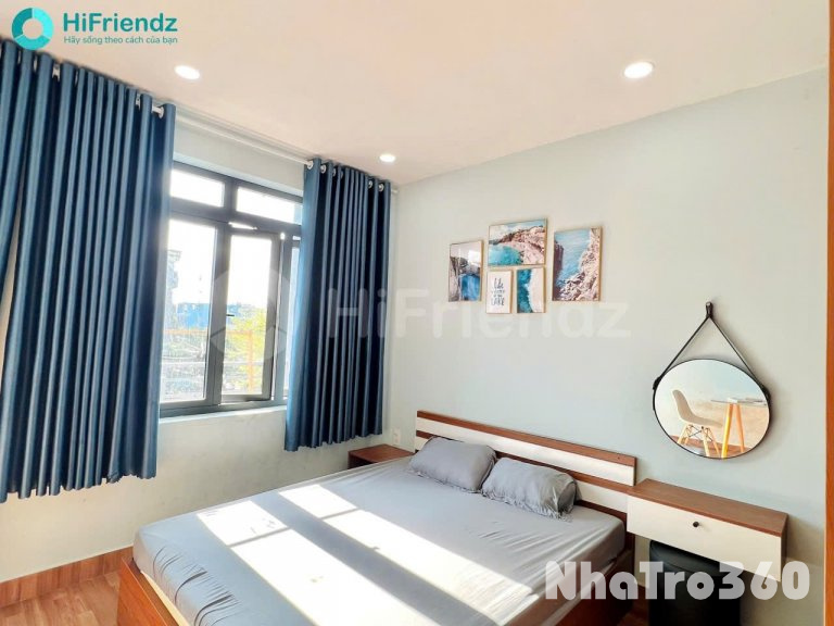 ✨ STUDIO BAN CÔNG FULL NỘI THẤT TÁCH BẾP QUẬN 8 ✨️