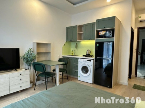 Trống sẵn căn Studio Q10 máy giặt riêng, ban công