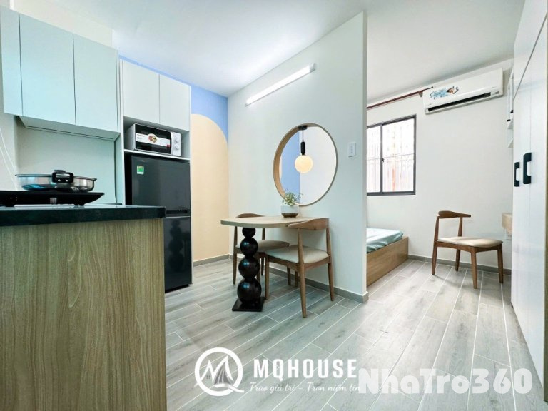 CHO THUÊ CĂN STUDIO Q3 TÁCH BẾP, CỬA SỔ