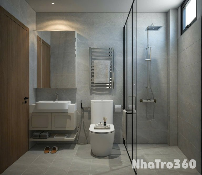 Căn hộ Full nội thất, cửa sổ lớn, Trần Hưng Đạo Q1