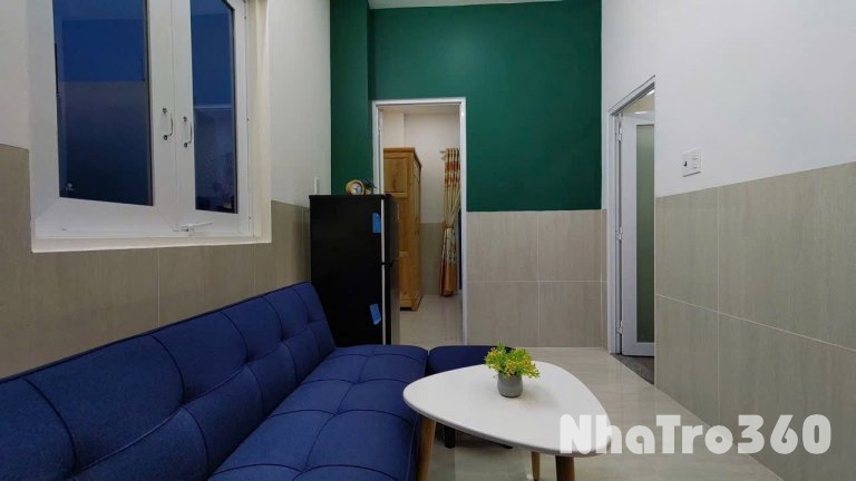 Cho thuê căn hộ 1PN Ban công Q4 gần cầu Ông Lãnh, cầu Kênh Tẻ, ĐH Luật, ĐH Nguyễn Tất Thành