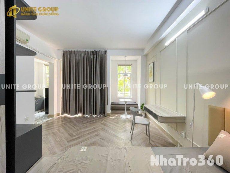 1PN 40M2 FULL NỘI THẤT, CỬA SỔ LỚN, GẦN LOTTE MART, TDTU, RMIT Q1,4,8