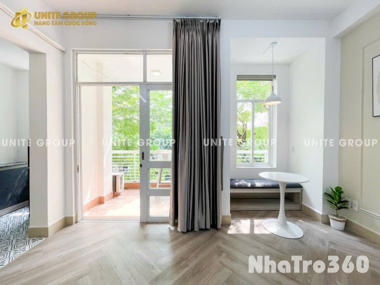 1PN 40M2 FULL NỘI THẤT, CỬA SỔ LỚN, GẦN LOTTE MART, TDTU, RMIT Q1,4,8